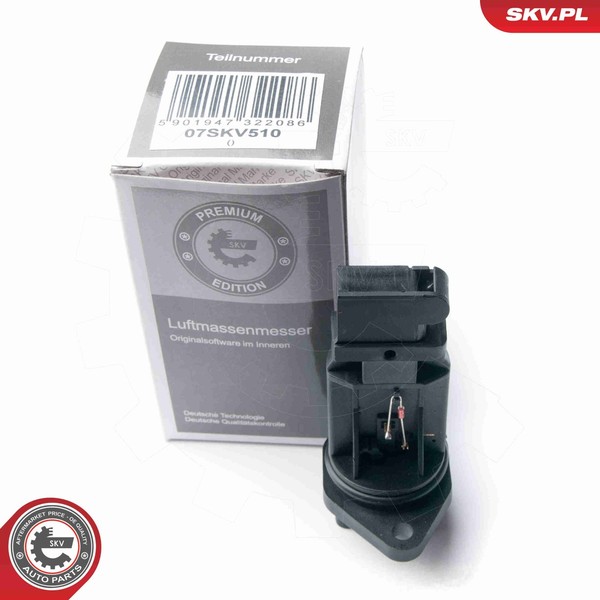 Esen SKV Luftmassenmesser 07SKV510 FüR P12 P11 Tino Primera Almera Nissan 12V 2-image
