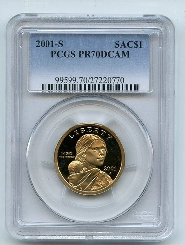 2001-S Sacagawea Dollar Proof — photo from another recent sale