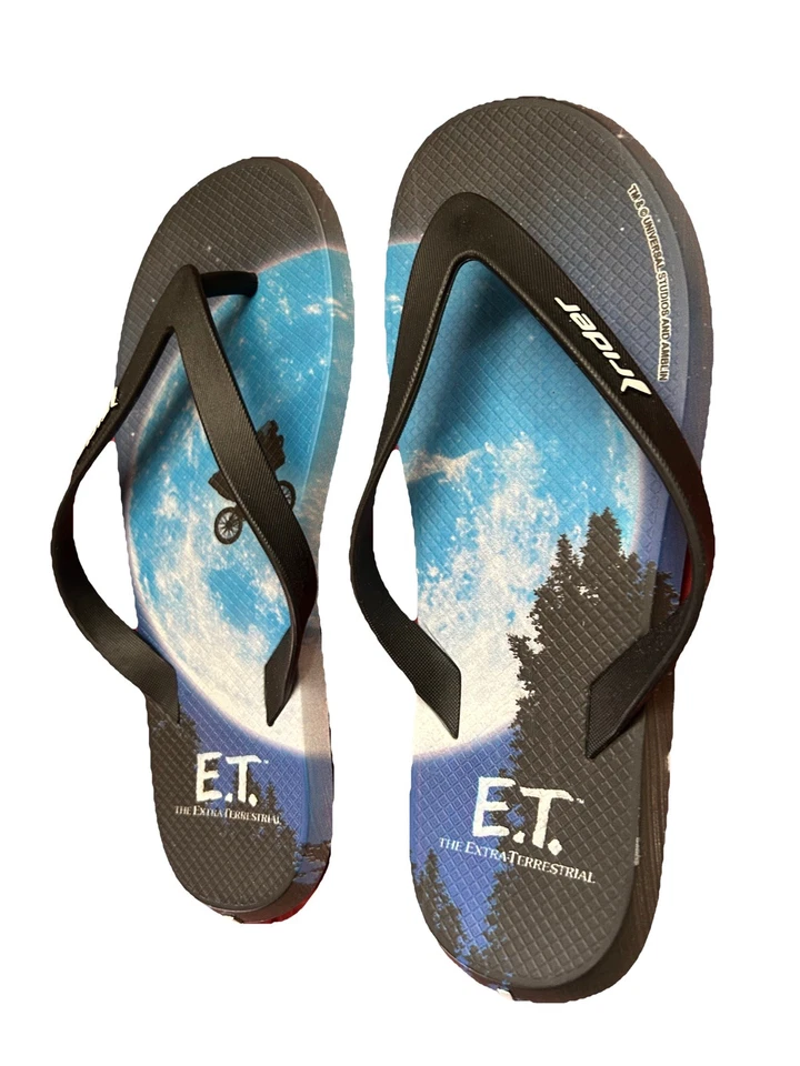 E.T. Filme Vintage Rider Chinelos Mercadoria, filmes clássicos, colecionáveis  - Imagem 3 de 4