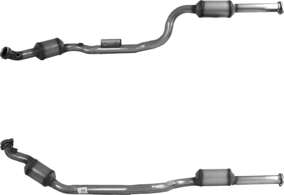 Fits E-Class 2.6 2.8 3.2 4.3 HMH Left Catalytic Converter Euro 3 2104907620 - Image 2 of 4