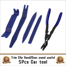 5pcs Car Trim Removal Plier Tool Set Door Panel Fastener Dashboard Plastic Kit 5pcs Car Trim Removal Plier Tool Set Door Panel Fastener Dashboard Plastic Kit