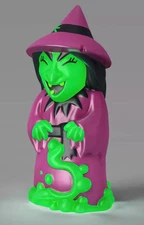 18" Blow Mold Magic Witch Halloween Target Hyde and EEK! Boutique NEW
