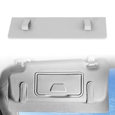 Car Sun Visor Extender, Anti-Glare Clip-On Sun Visor Extender, Adjustable Gray