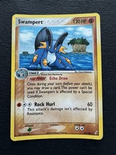 Swampert 27/100 EX Crystal Guardians Holo Rare Pokemon Card on eBay