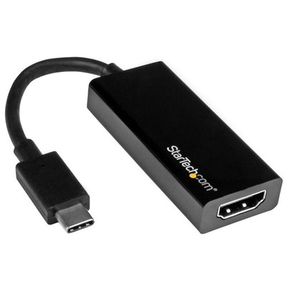 StarTech.com CDP2HD USB-C to HDMI Adapter with 4K 30Hz - Black, 3.2 Gen 2 (3 ~E~