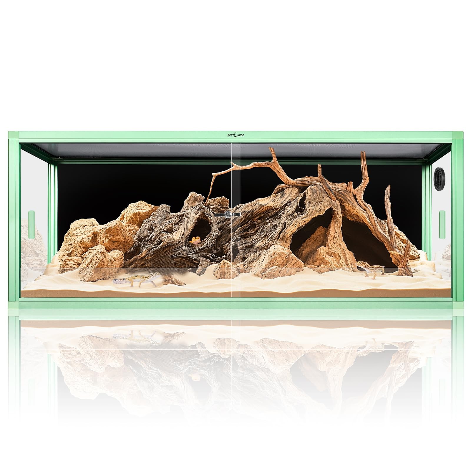 68 Gallon Lightweight Reptile Terrarium 48x18x18 Enclosure for Pets