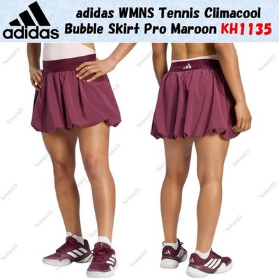 Adidas WMNS Tennis Climacool Bubble Skirt Pro Maroon KH1135 Japan Size