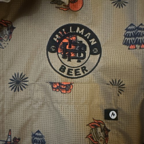 Marmot Syrocco AirExchange Hillman Beer Asheville Shirt Breathable Men’s M