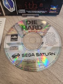 Die Hard Trilogy Sega Saturn Complete In Box With Manual & Reg Cards
