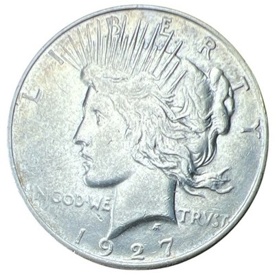 1927 D Peace Silver Dollar NA446