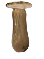 GORGEOUS ART GLASS VASE CRYSTAL 
