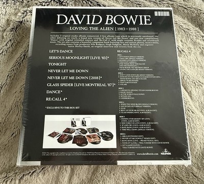 Loving the Alien (1983-1988) -15lp Black Vinyl Boxset by Bowie