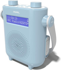 DAB/DAB+ & FM Digital Shower Radio | Bluetooth | IPX5 Water Resistant Technology