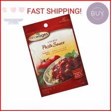 Mrs. Wages ALL NATURAL Pasta Sauce Tomato Canning Mix (5 Ounce Package)