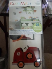 NEW RoomMates Cars Trucks Trains Planes Helicopter Wall Decals 26