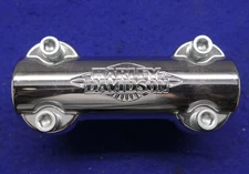 Genuine Harley Davidson Softail Slim FLSS Handlebar Chrome Risers Clamp 2005-17