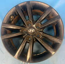 Hyundai Sonata 2015 2016 2017 Used OEM Wheel 16x6.5 Factory 16" Rim BLACK