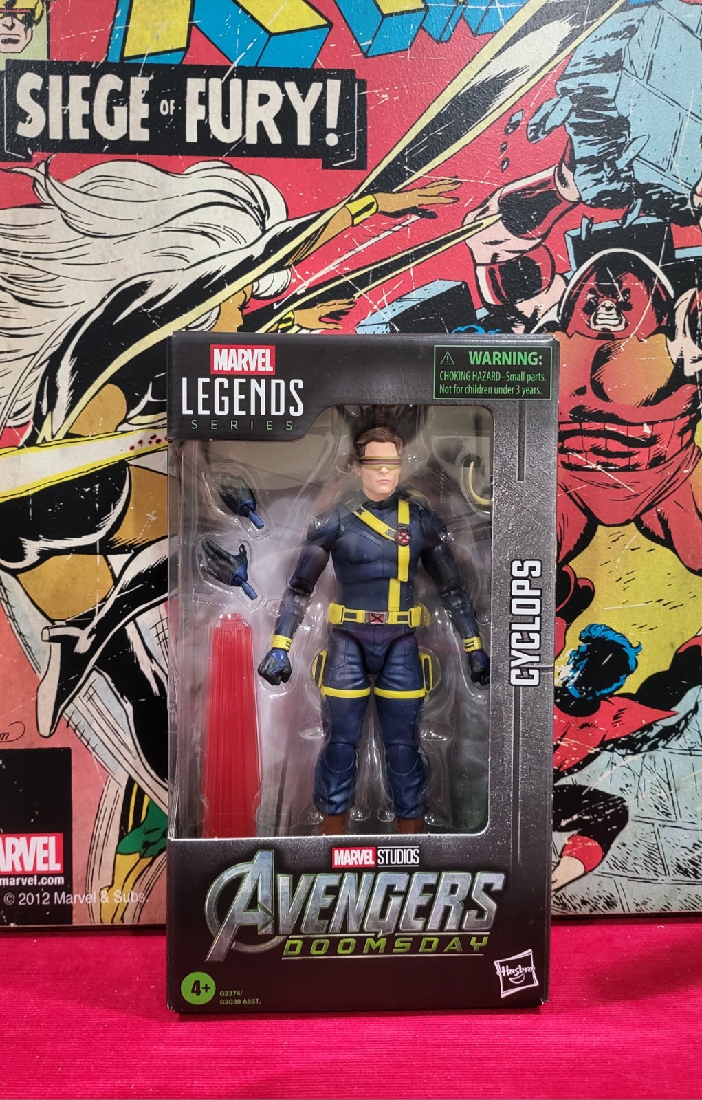 Avengers Doomsday Marvel Legends Series Cyclops 6-Inch Action Figure