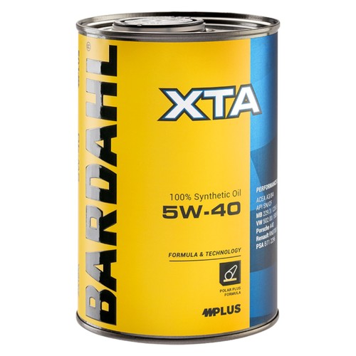 Huile Moteur 5W40 XTC A3/B4-12 Bardahl 5L - Neuf - Fabriqué En France