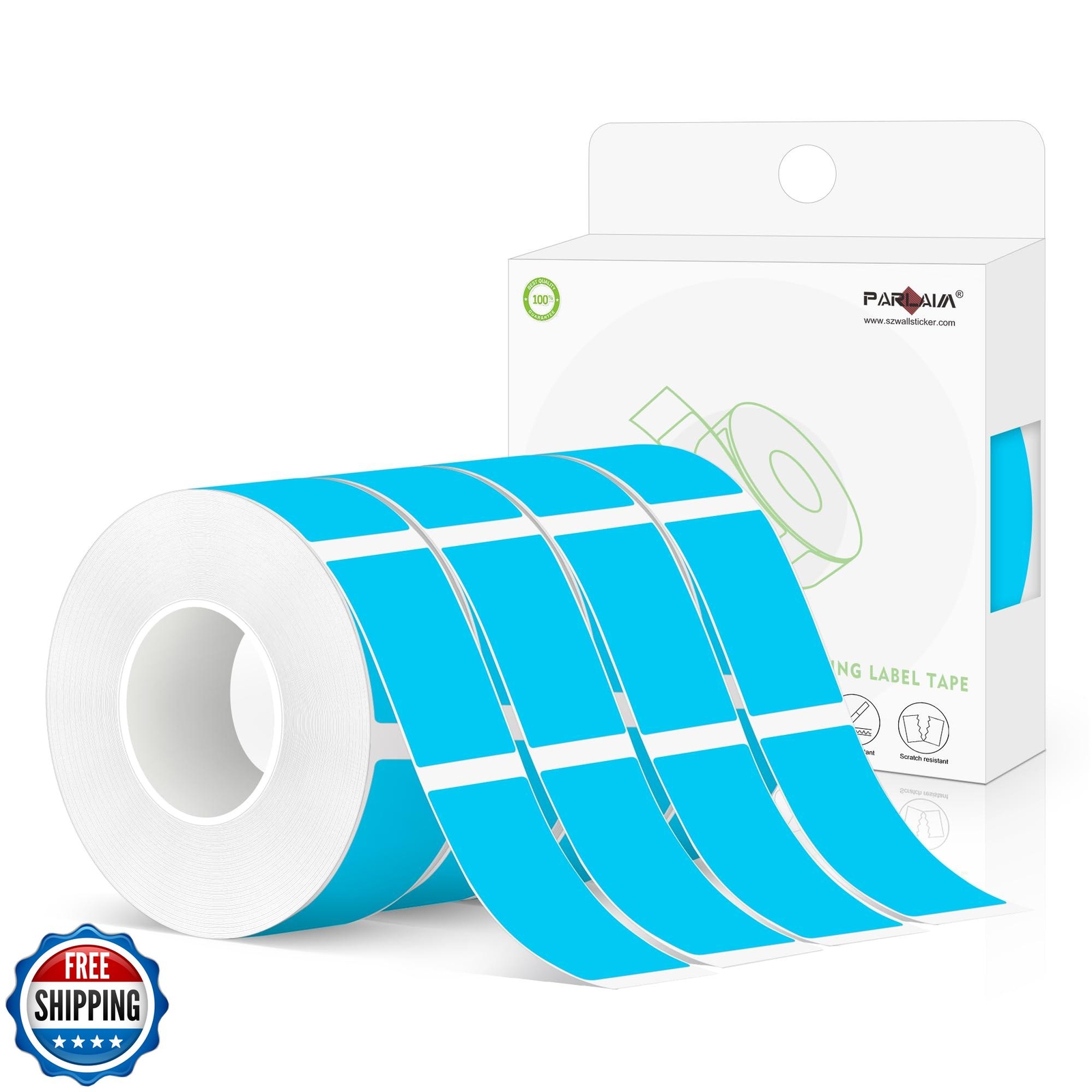 PARLAIM 14mm x 30mm Thermal Label Maker Tape Stickers for Handheld Printers-image