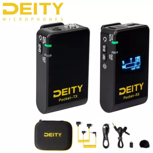 Deity Pocket Wireless Mic System with Dual Transmitters
