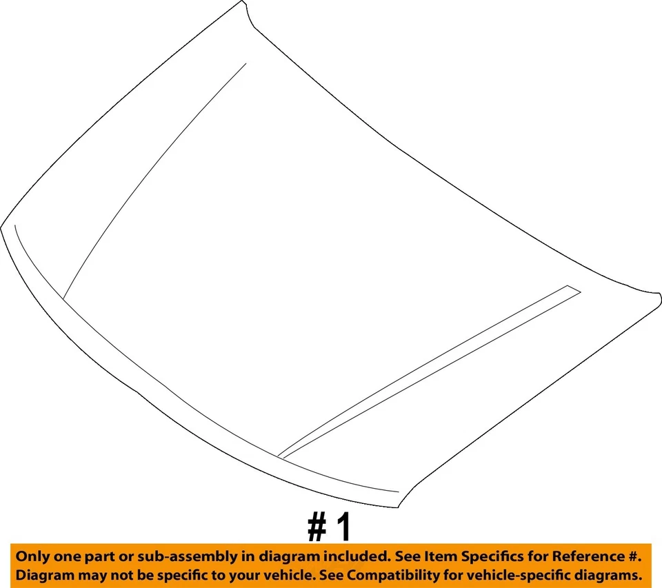 Used Hood fits: 2013 Nissan Xterra 4.0 Grade A — 第 4/4 张图片