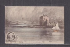 SCOTLAND, ROSYTH CASTLE, FORTH BRIDGE, c1910 ppc., unused.