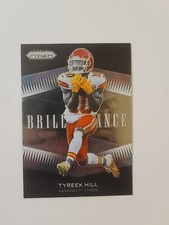 2021 Panini Prizm Football Tyreek Hill Brilliance Insert Card In Toploader 