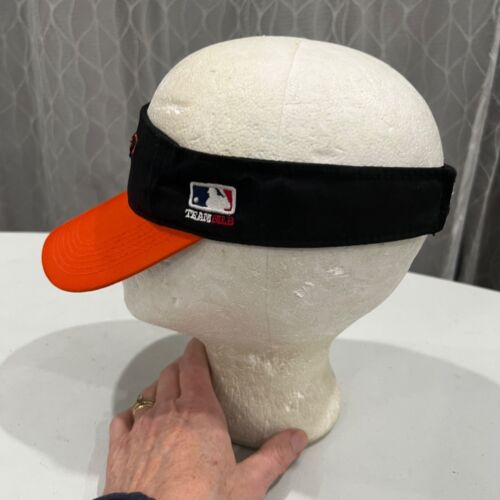 Cappello Baltimore Orioles logo di Orange Bird on Black Team MLB visiera gancio passante - Foto 6 di 9