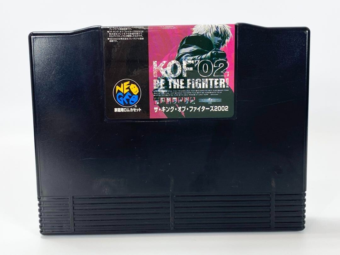 SNK NEO GEO Software ROM Cassette The King of Fighters 2002 With 