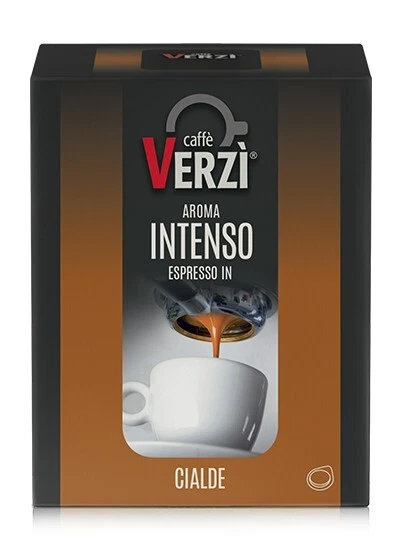 150 CIALDE Caffè Verzì Miscela INTENSO Compatibili CIALDA CARTA 44MM