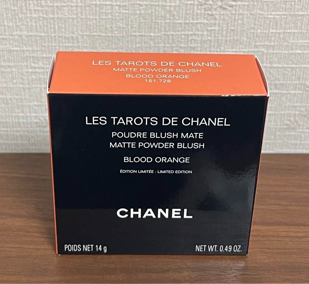 チーク CHANEL LES TAROTS DE CHANEL BLOOD ORANGE Chanel Les Tarots De Chanel Limited Edition Matte Powder