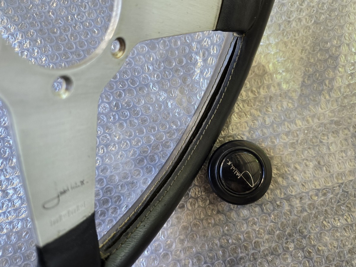 momo Jacky ICKX steering wheel GREAT GENUINE PART SUPER RARE ITEM