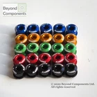 5PCS Single / Double Colourful Anodised Bike Bicycle Chainset Chainring Bolts