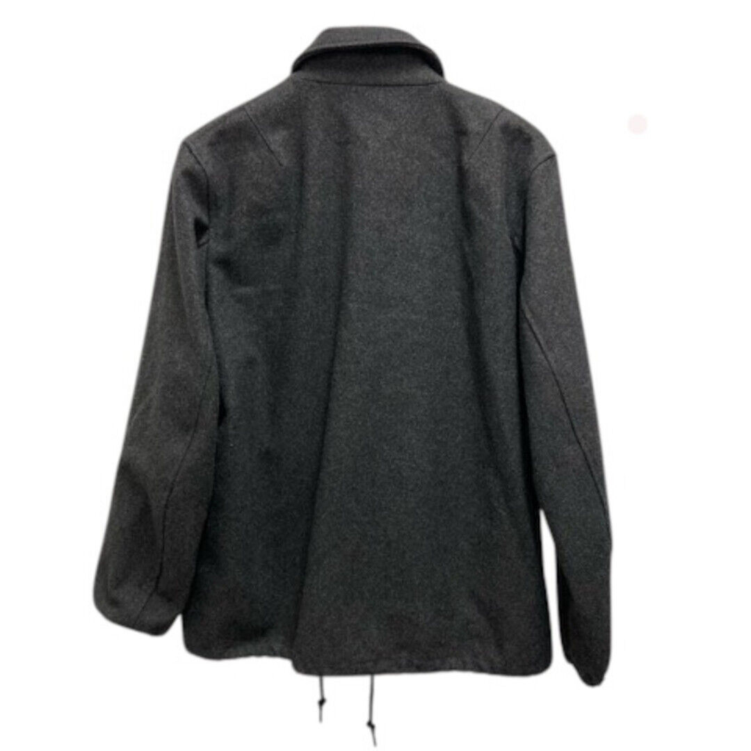 Beams Jacket Blouson 11-18-4866-139 Wool Blend Hem Squeezed Beams Jacket Blouson 11-18-4866-139 Wool Blend Hem Squeezed
