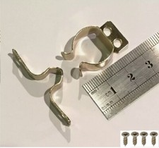 Brass Finish Spring Gripper Catch Plinth - Caravan - Boat - Door - Cupboard
