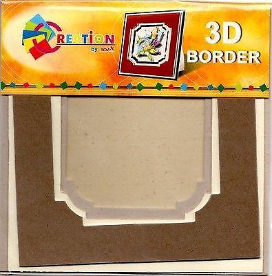 Creation By TBZ Card Making Decoupage 3D Border Mount 521137 - Picture 1 of 1