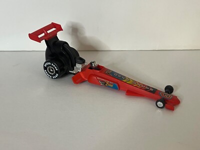 VINTAGE SPEED ZONE DRAG RACER PULL CHORD HTF BROKEN FRONT END | eBay