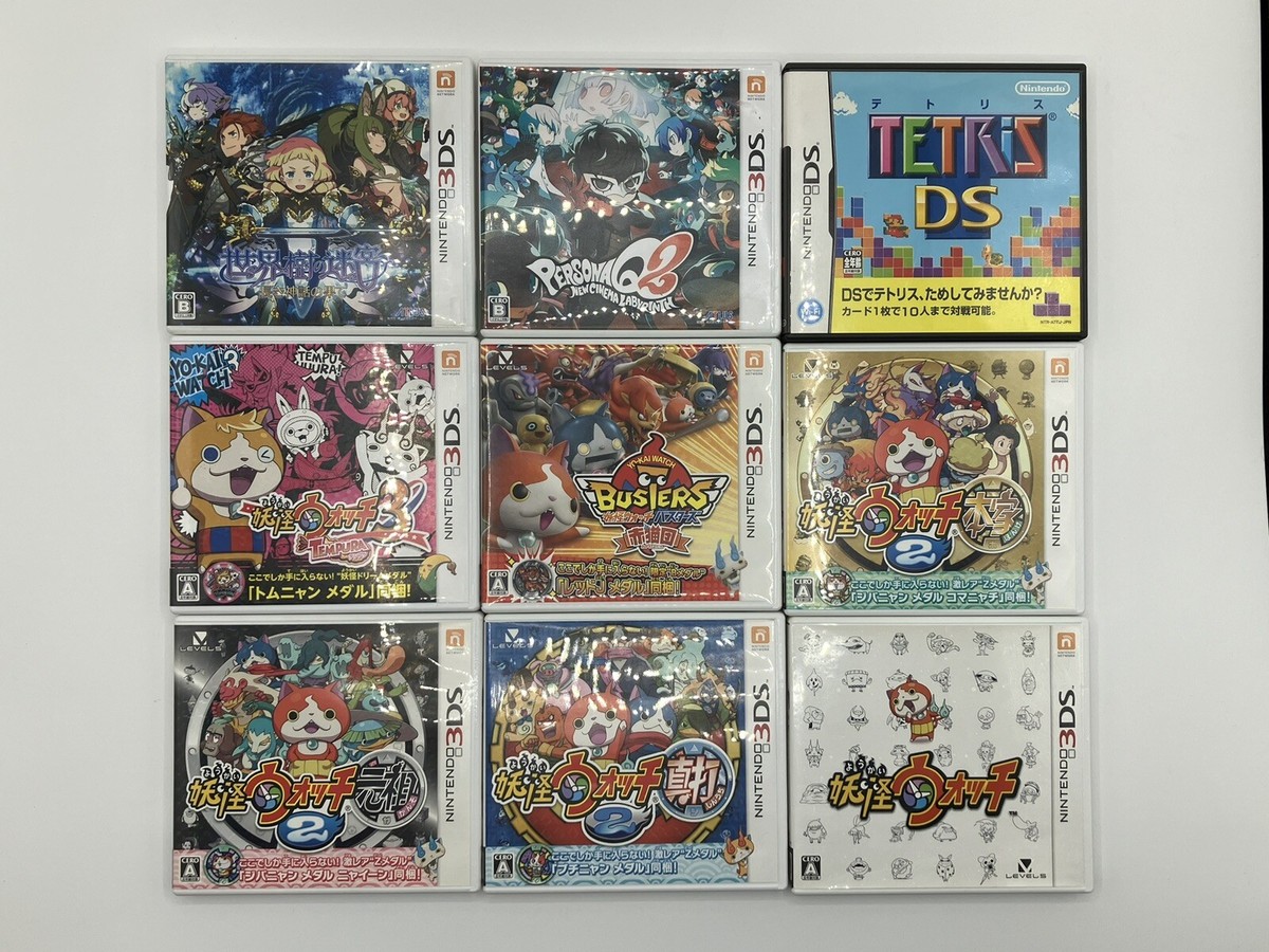 Not tested Nintendo 3DS DS Games 24 lot Pokemon Sun Moon NTSC-J