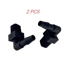 2Pcs For Evinrude Johnson OMC 321886 0321886 Indicator Elbow 90 Degree