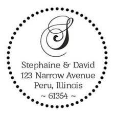 Custom Address Embosser - Personalize with Name - Hand-Held Embossing Stamp