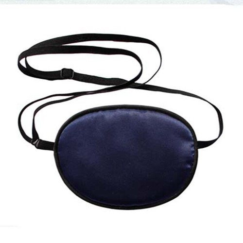 Maschera occhi seta occhio singolo allenatore ambliopia ombretto toppa occhi maschera sonno morbida - Foto 11 di 20