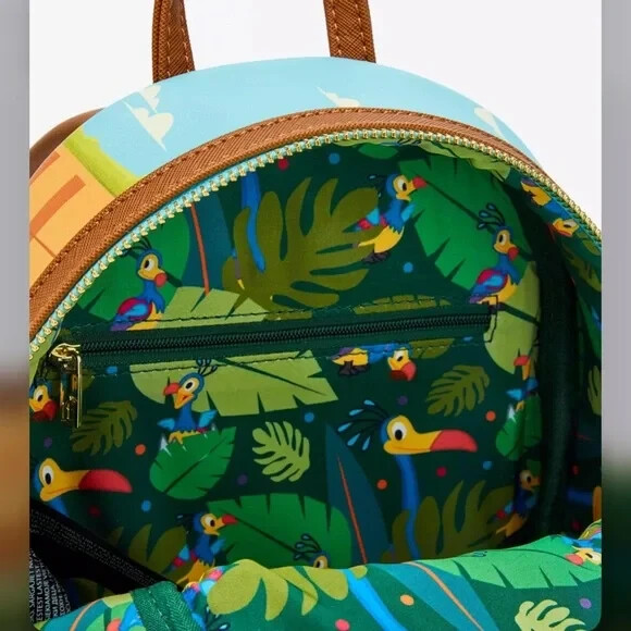 Loungefly Disney Pixar Up Kevin Babies Set Up Loungefly Disney Pixar Up Kevin with Babies Mini Backpack  main image 4