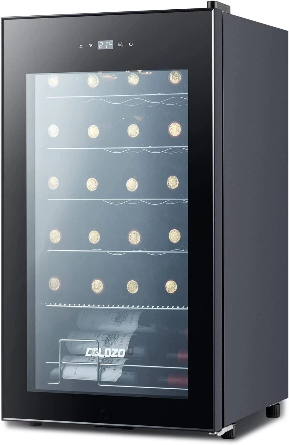 COLOZO 17" Wine Cooler Refrigerator Freestanding Under Counter Beverage Fridge
Opens in a new window