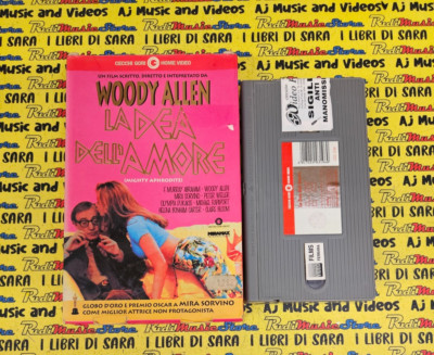 VHS Kartoniert DIE GÖTTIN DER LIEBE Woody Allen Ziel Sorvino 1996 CECCHI GORI (F185)