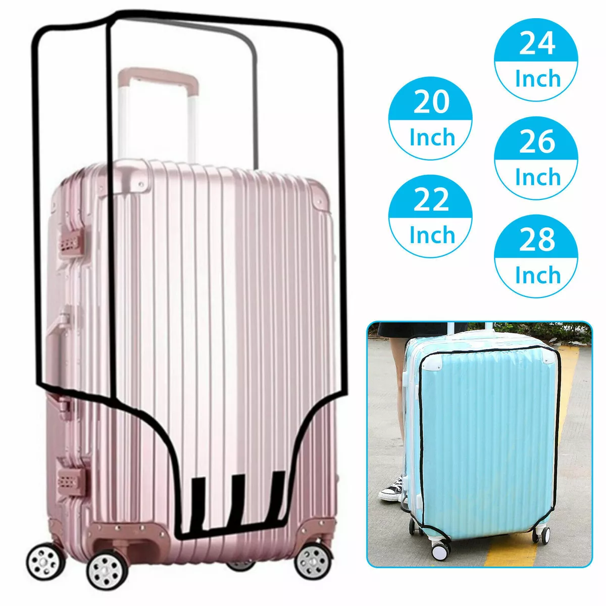 Waterproof luggage covers hotsell