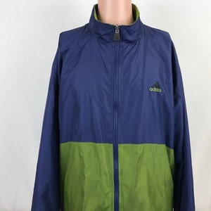 adidas green reversible jacket