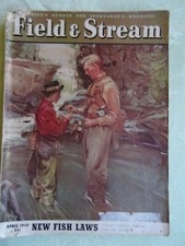 April 1950 FIELD & STREAM Magazine - VINTAGE