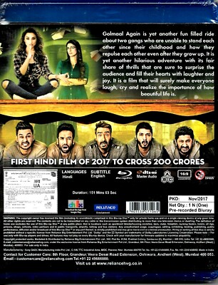 Rohit Shetty Golmaal Again Golmaal Full Movie 2017 Housefull