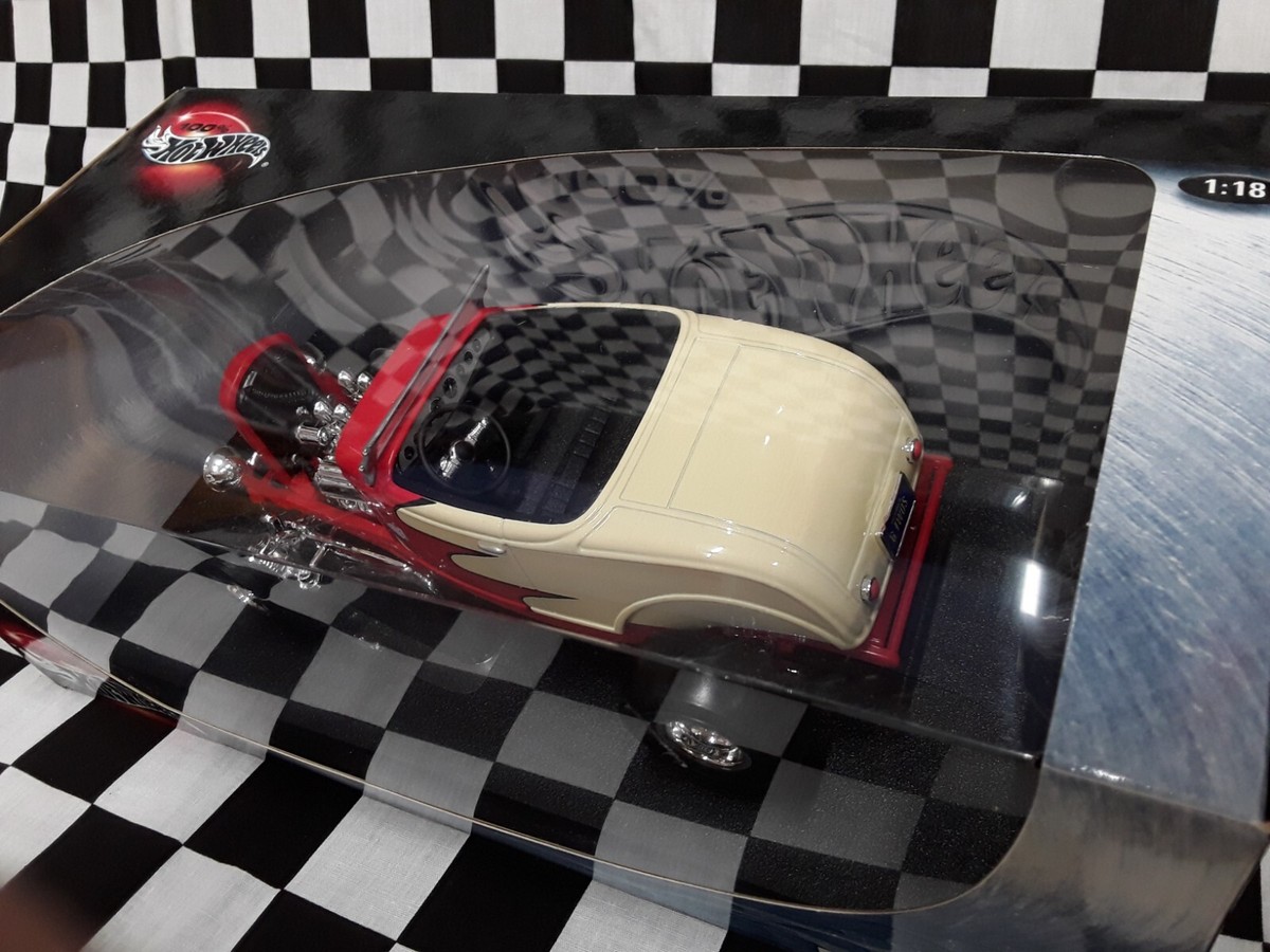 1932 Ford Hot Rod Hot Wheels by Mattel 1/18 scale 